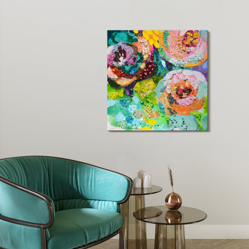 "Floral Radiance I" Crystallus
