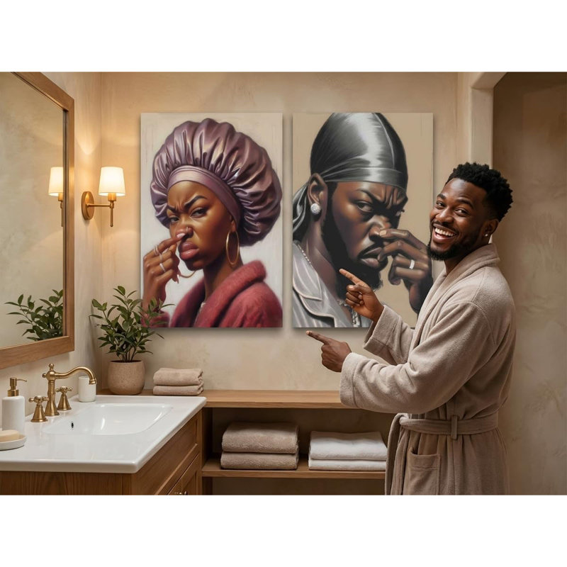2 Piece Wrapped Canvas Print