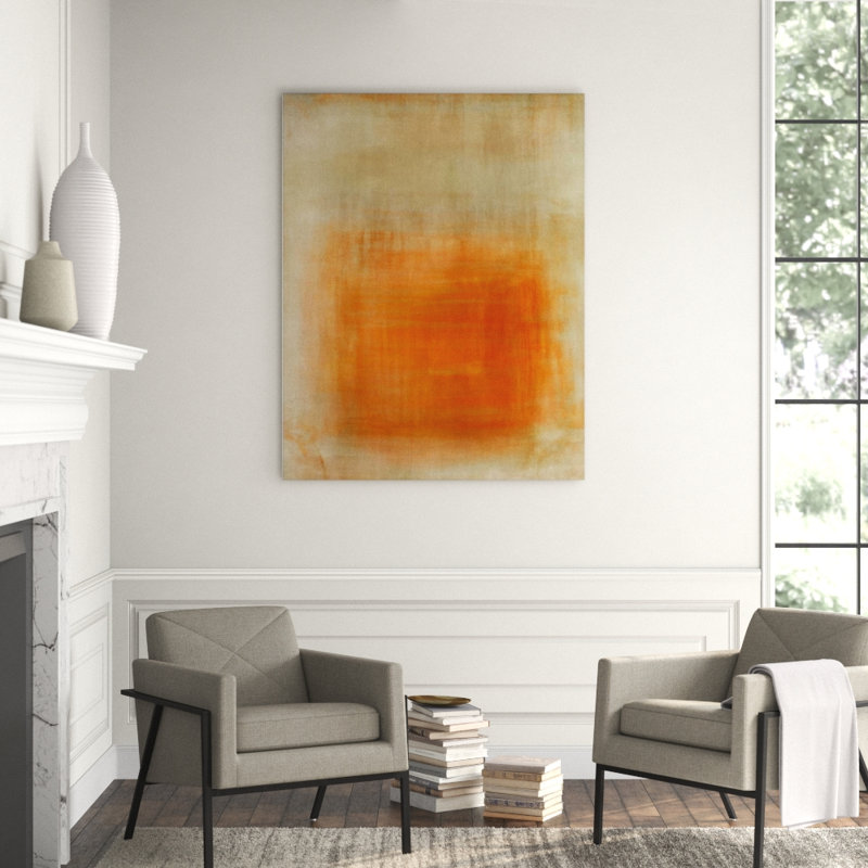 Subtle Appearance I Painting by Sofia Fox, 60" H x 47" W x 1.5" D, Glass Coat