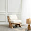 Chaise d'appoint rembourrée Hortense