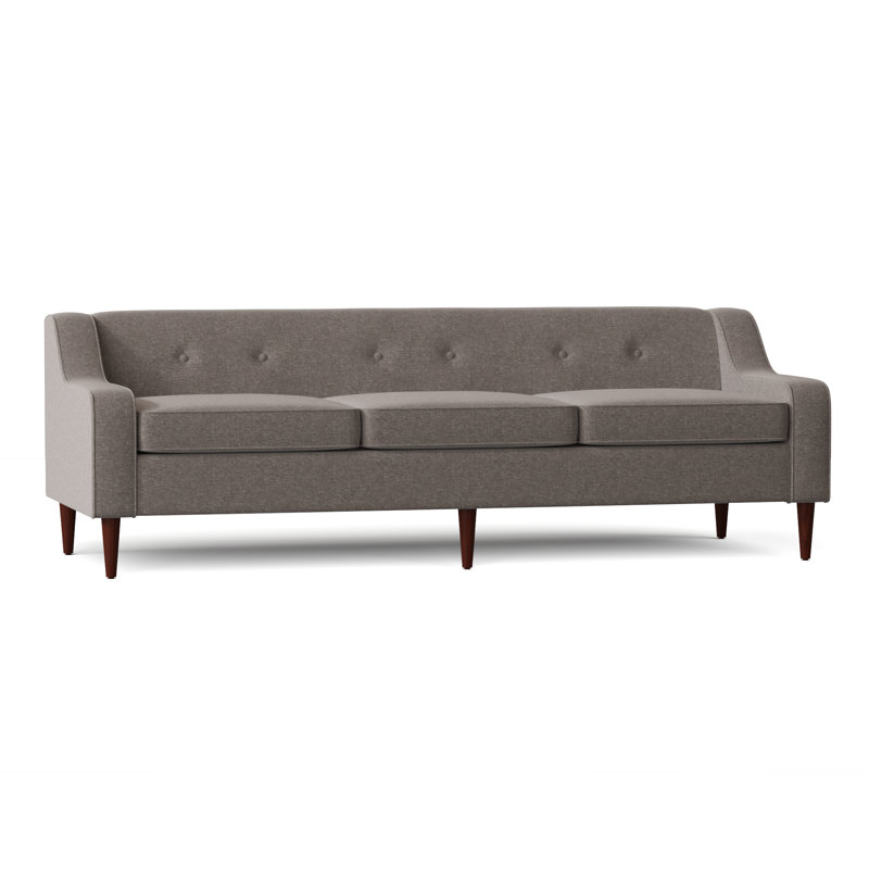 Flomaton Upholstered 88'' Sofa, Crafty Cobblestone