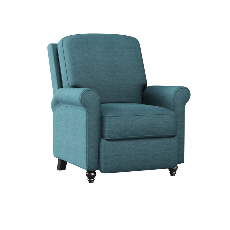 Leni 33.5" Wide Manual Standard Recliner, Caribbean Blue