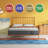 Hybrid Memory Foam Mattress With Fiberglass Free For Cooler Sleep Supportive & Pressure Relief, Medium Firm-1504430269-1504430271