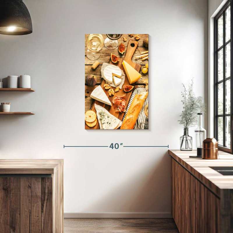 Yarlin Wine And Cheese Snacks, 36" H x 24" W