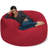 Bean Bag Chair: Giant 5' Shredded Memory Foam Filled Furniture Bean Bag with Removable and Machine Washable Cover - Big Bean Bag Sofa Lounger with Soft Micro Fiber Cover - Multiple Colors and Fabrics-1059799740