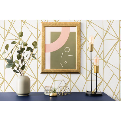 Nieem Peel & Stick Geometric Roll