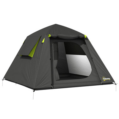 Outsunny Camping Tent 2 Man Dome Tent 3000mm Waterproof