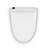 TOTO® WASHLET® C5 Electronic Bidet Toilet Seat with PREMIST and EWATER+ Wand Cleaning, Elongated, Cotton White-55637163