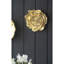 Accents muraux suspendus rose doré S / 2