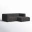 Bowry 2 - Piece Modular Upholstered Chaise L-Sectional-1900617187