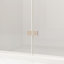 Porte de douche pliante de 33 à 32 po x 72 po, verre trempé de 1/4 po (6 mm), cadre en aluminium chromé, film antidéflagrant