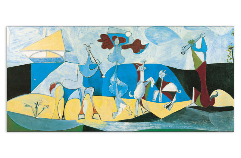 Pablo Picasso - No Frame Print on Wood