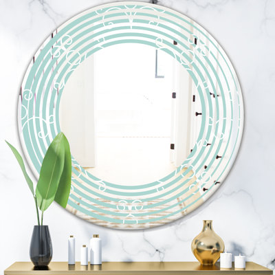 Miroir mural Wave