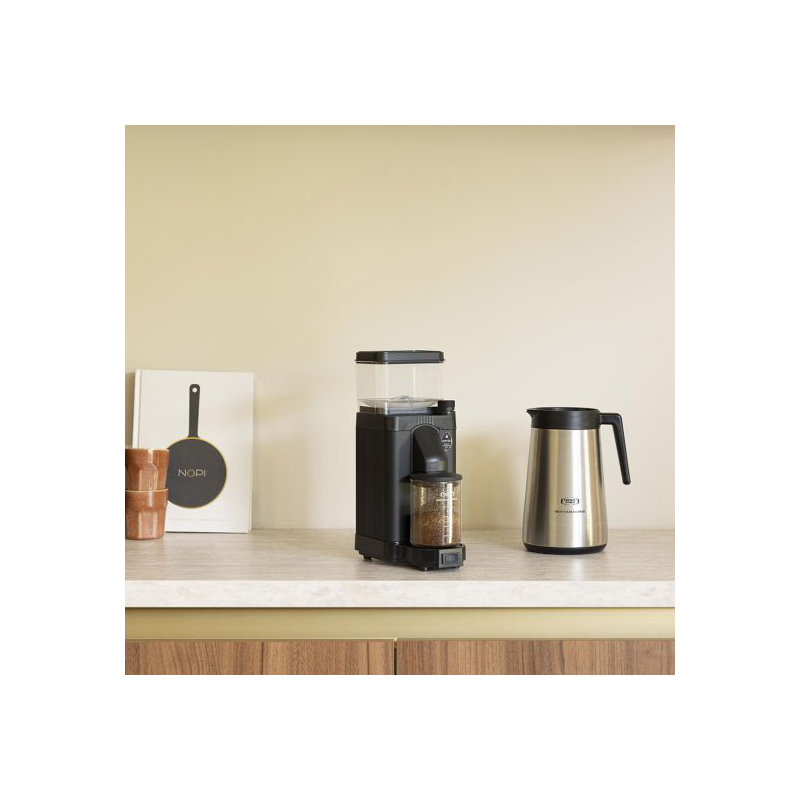 Moccamaster Electric Burr Coffee Grinder, Matt Black