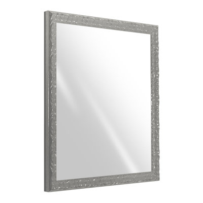 Gilles Wood Flat Wall Mirror