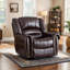 Fauteuil inclinable manuel surdimensionné 40,9 po Chemika-803777644