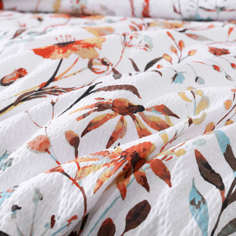 Ensemble d'édredon, ensemble d'édredon avec motif, ensemble de literie en microfibre toutes saisons