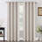 Linen Blackout Curtain for Bedroom/Living Room Thermal Insulated Grommet Linen Look Curtain Drapes Primitive Textured Burlap Effect Window Drapes 1 Panel-2076261335-2076261336
