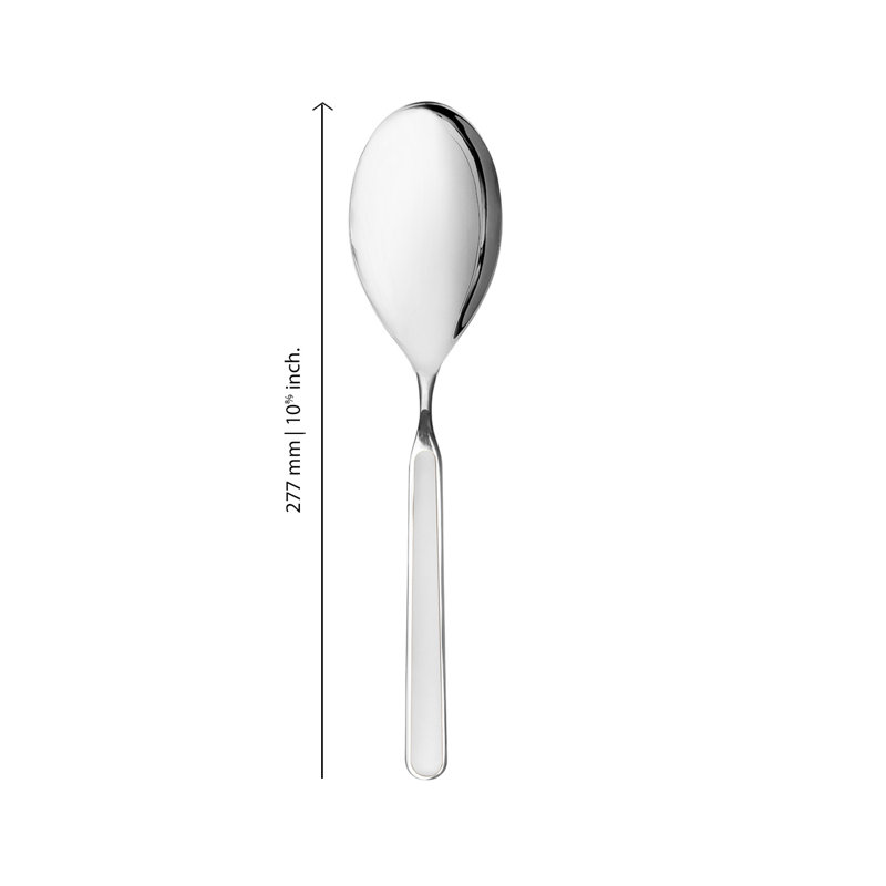 Fantasia Risotto Spoon, Porcelain