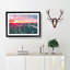 Sunset over New York City - Picture Frame Painting Print-56705808-56705810