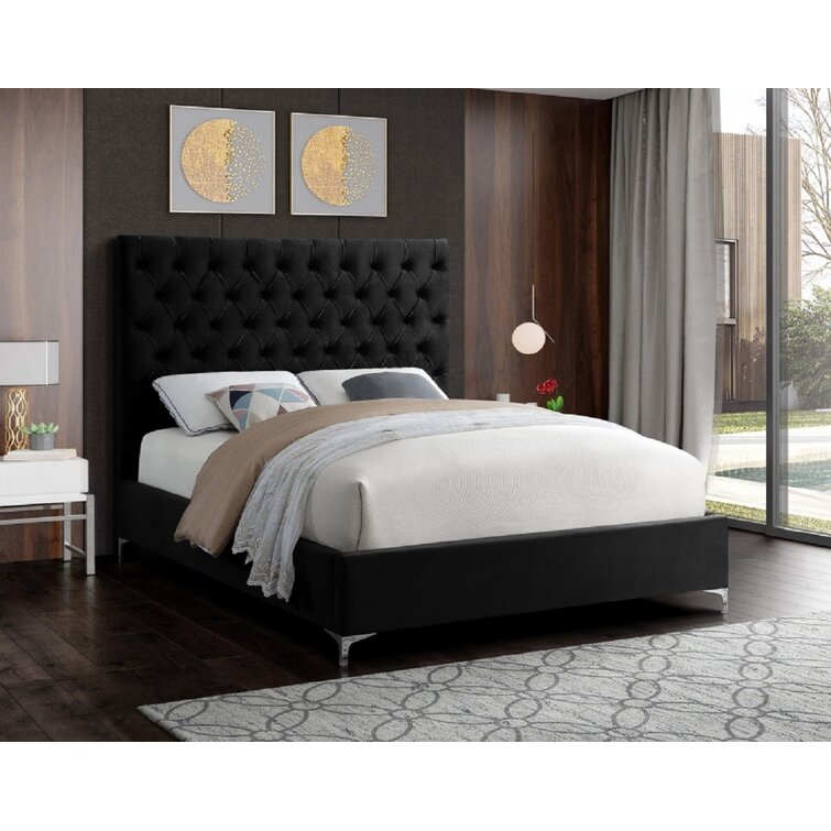 Canora Grey Wachapreague Upholstered Frame Bed | Wayfair.co.uk