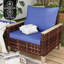 Ensemble de meubles d'extérieur en osier avec coussins lavables pour divers espaces-55900676