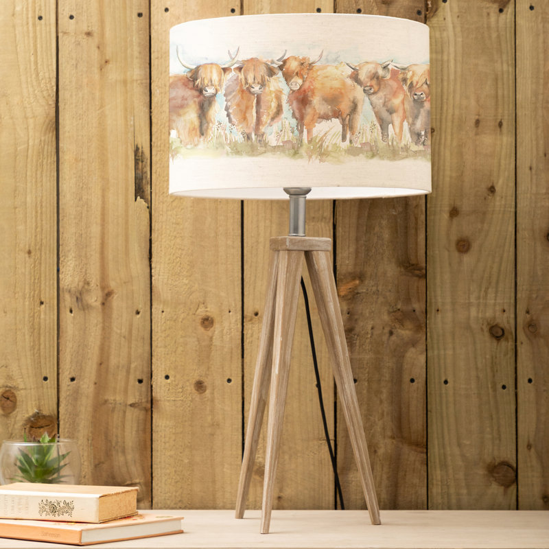 Wood Desk Lamp