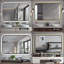 Miroir mural 29x39