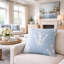 Eucalyptus Square Pillow Cover & Insert-28415301-28415300