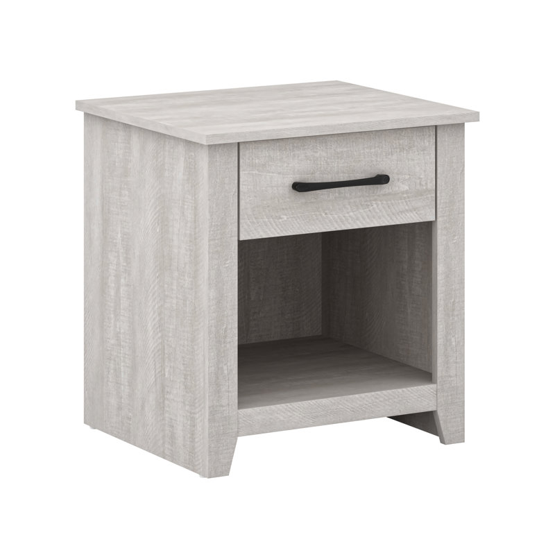 Walter 1 Drawer Nightstand, Dusty Gray Oak