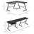 Arvina L-Shaped Metal Base Writing Desk