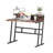 Small Computer Desk,Computer Desk with Power Outlets & Led Light,Home Office Desk with Monitor Shelf,-1504316950