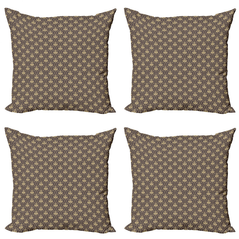 Ambesonne Reversible Pillow Cover, 24" x 24"