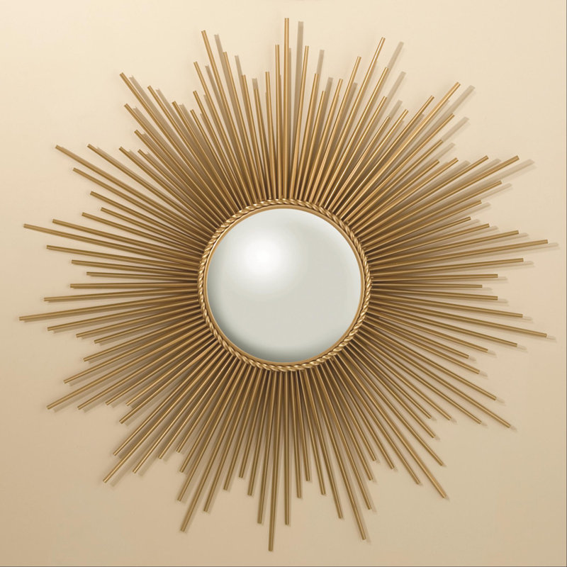 Sunburst Mirror, Gold