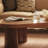 Unique design wooden coffee table