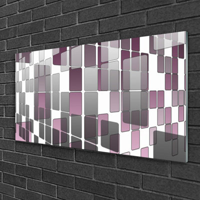 Art Abstract 1 Piece Wall Art on Glass