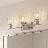 Amabella 4-Light Dimmable Nickel Vanity Light-51363469-51363457