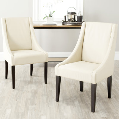 Chaise avec accoudoirs en lin Morris