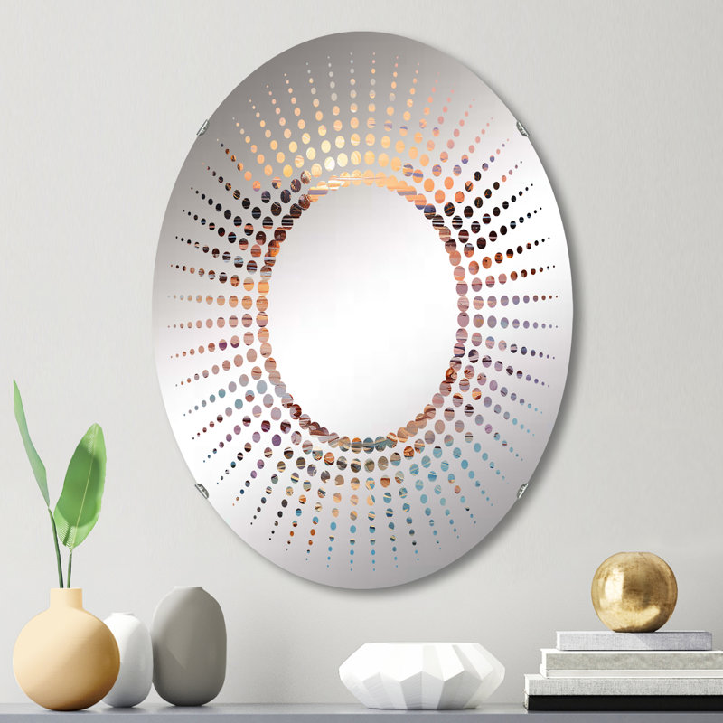Oval Mirror, 20" W x 30" H