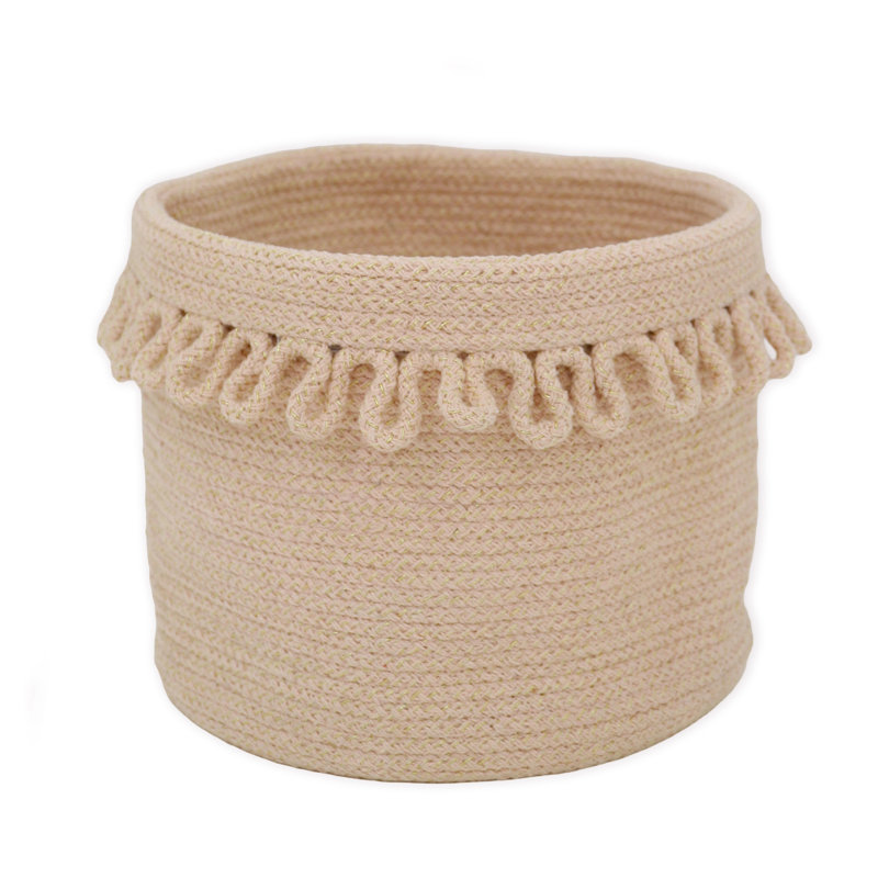Beachcrest Home Cotton Decorative Bin