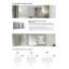 Pharmacie encastrée ou à fixation en surface 45 po x 26 po clc-44419888