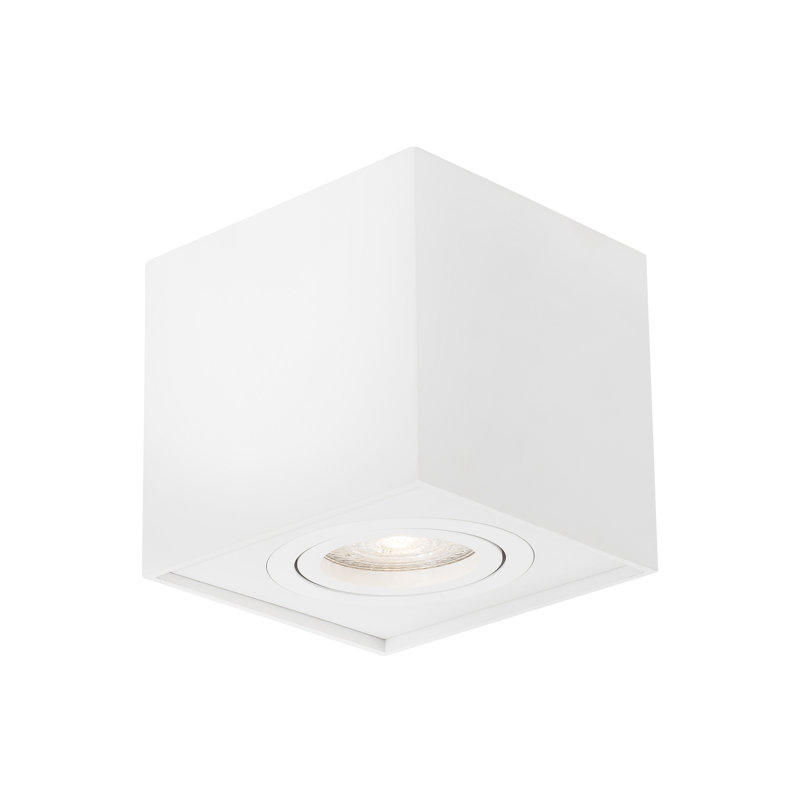 Flush Mount, White