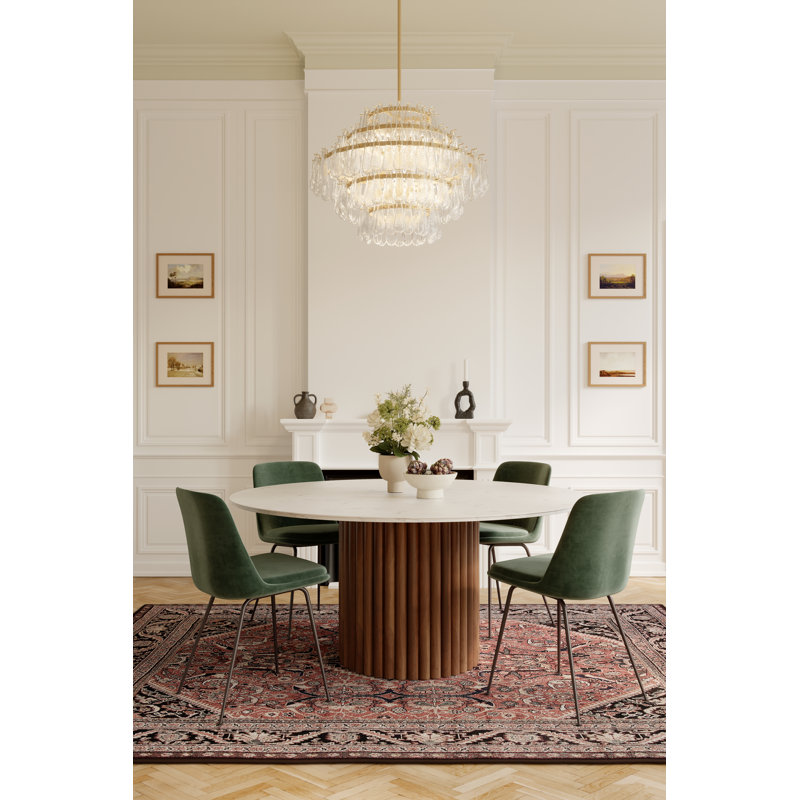 Luminaire suspendu 8 lumières 32,25 po Vionne