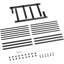 59.9 cm L Stainless Steel Wall Mounted Towel Rack-1563453754