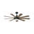 Turbine 60" Indoor/Outdoor Smart Ceiling Fan with Integrated LED + HIRO Remote-65429324