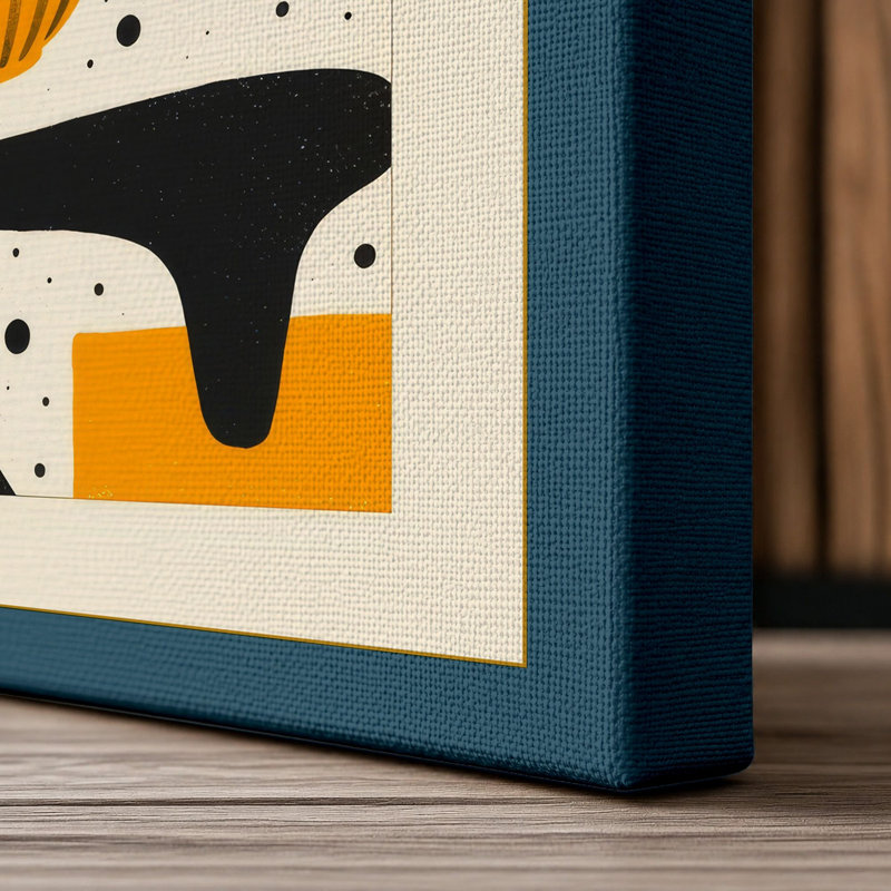 Print, 24x16 - 61.0 x 40.6 cm, Teal Border