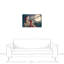 Magical Santa Sleigh Scene - Impression sur toile tendue