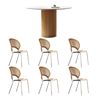 Dining table and chair of modern quality