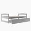 Lit plateforme simple avec deux tiroirs-453448599