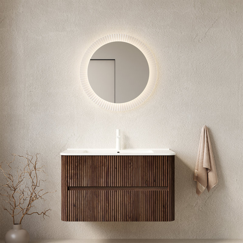 Meuble-lavabo flottant mural 36 po avec lavabo 36 po
